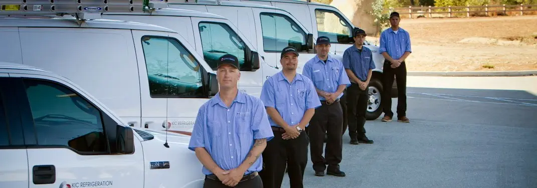 KIC Refrigeration crew ready for Mini Split Repair jobs across Peabody